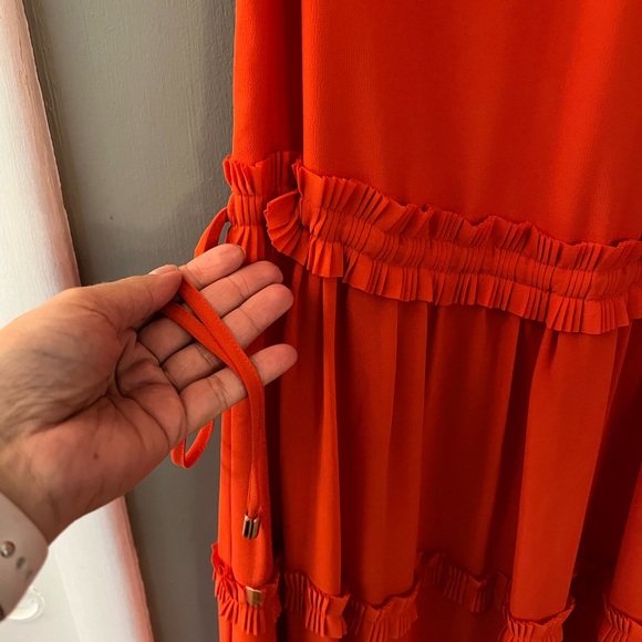 Ted Baker Midi Ruffle Dress - Picture 3 of 5